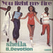 Sheila & B Devotion You Light My Fire - Red Vinyl + p/s UK 7" vinyl single (7 inch record / 45) EMI2828