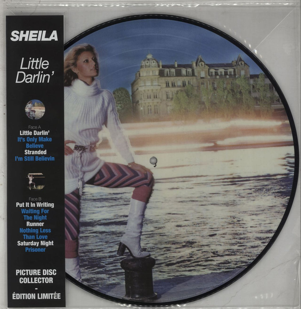 Sheila Little Darlin' French picture disc LP (vinyl picture disc album) 0190295972165