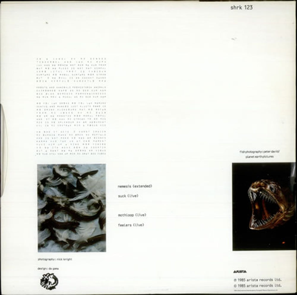 Shriekback Nemesis (Extended) - Doublepack UK 12" vinyl single (12 inch record / Maxi-single) SRK12NE266140