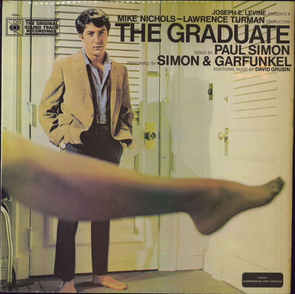 Simon & Garfunkel The Graduate - Mono UK vinyl LP album (LP record) 70042