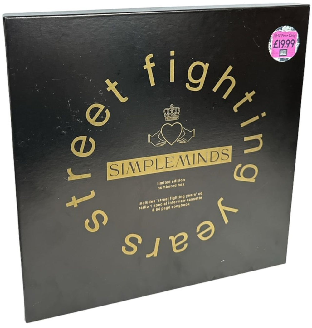 Simple Minds Street Fighting Years - CD Box UK box set SMBXD1