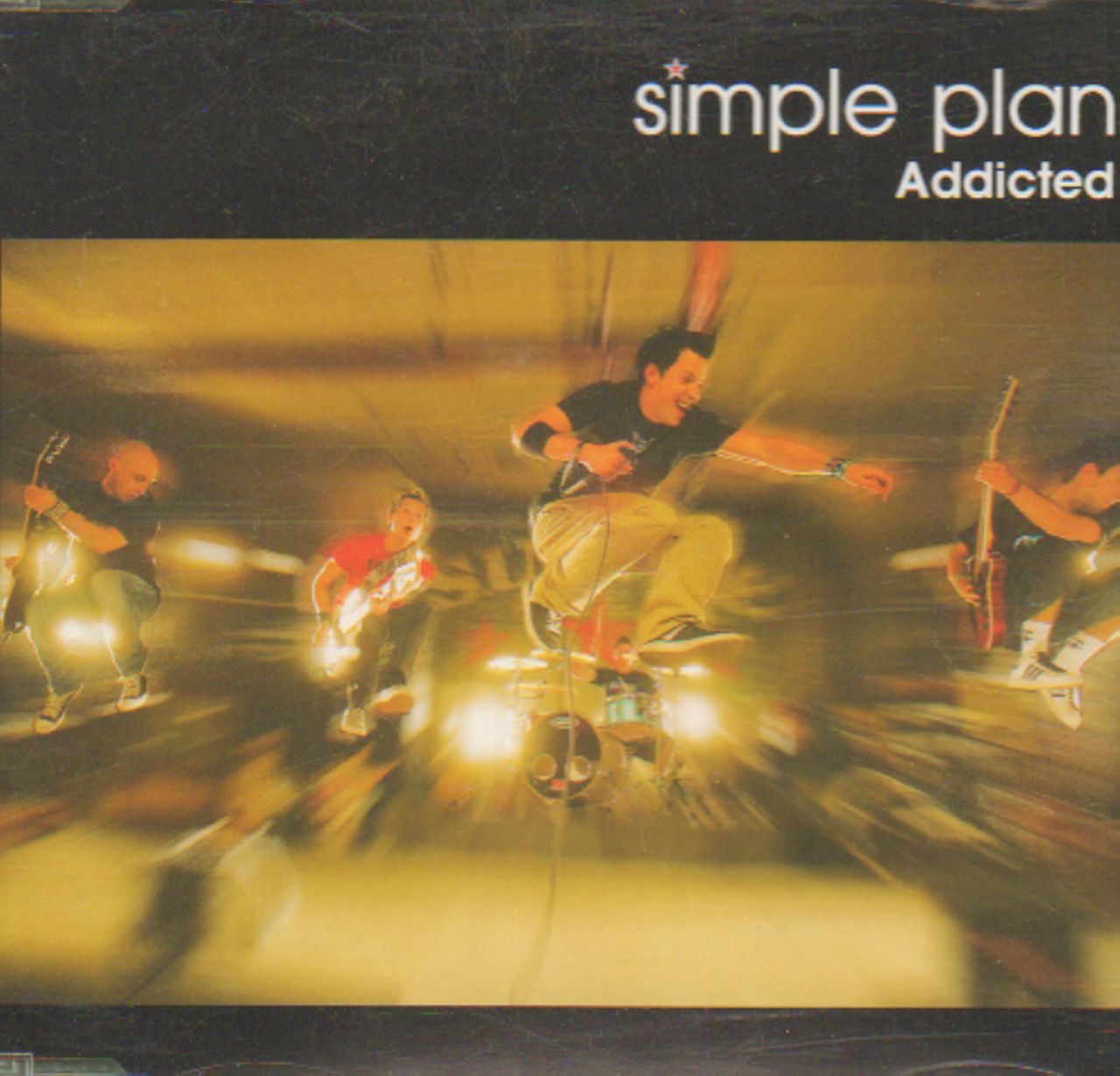 Simple Plan Addicted US Promo CD single (CD5 / 5") PR04066
