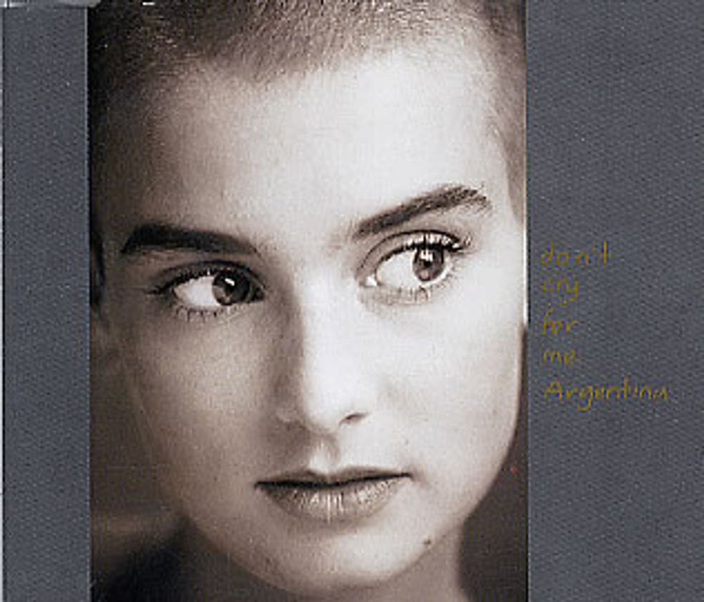 Sinead O'Connor Don't Cry For Me Argentina UK CD single (CD5 / 5") CDENYS657