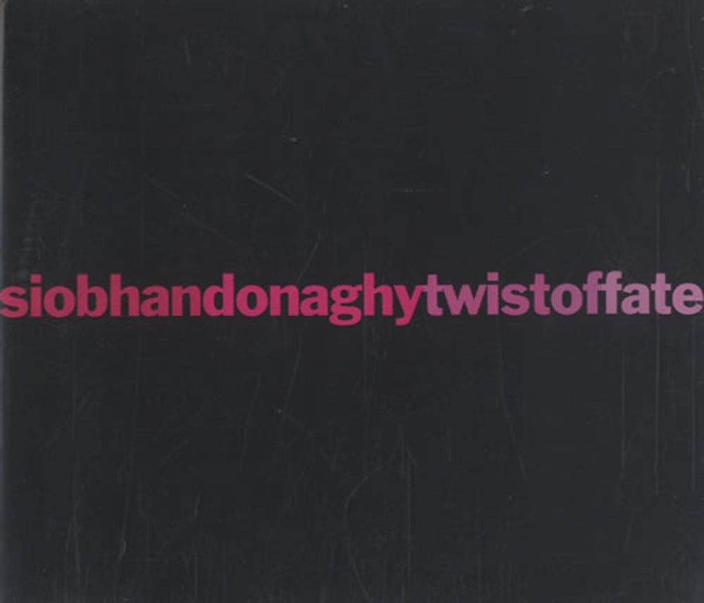 Siobhan Donaghy Twist Of Fate UK Promo CD single (CD5 / 5") PRO4242