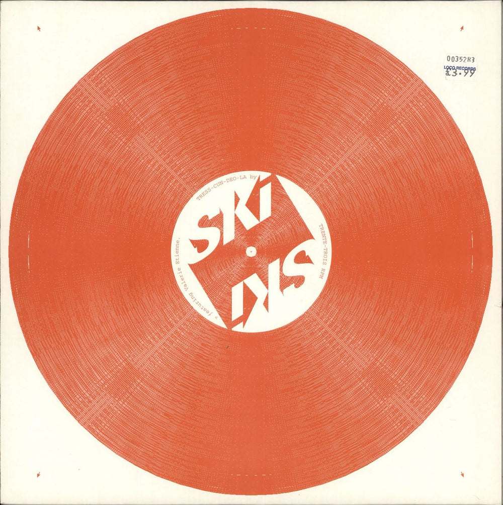 Ski Oakenfull Tress-Cun-Deo-La French 12" vinyl single (12 inch record / Maxi-single) COL665832-6