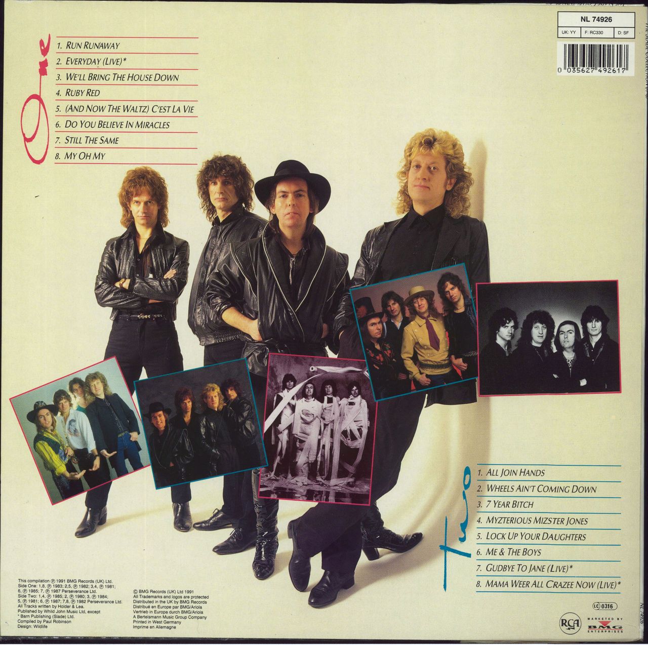 Slade The Slade Collection 81-87 German Promo Vinyl LP — RareVinyl.com