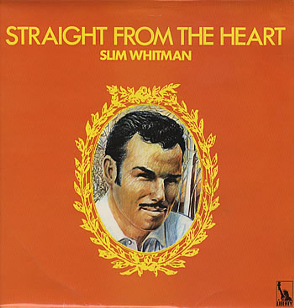 Slim Whitman Straight From The Heart UK vinyl LP album (LP record) LBS83244