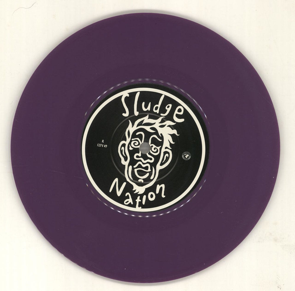 Sludge Nation One Last Rush - Purple Vinyl UK 7" vinyl single (7 inch record / 45) YNX07ON689158