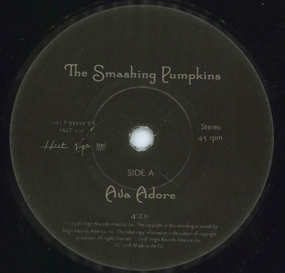 Smashing Pumpkins Ave Adore - Numbered UK 7" vinyl single (7 inch record / 45) SMP07AV157639