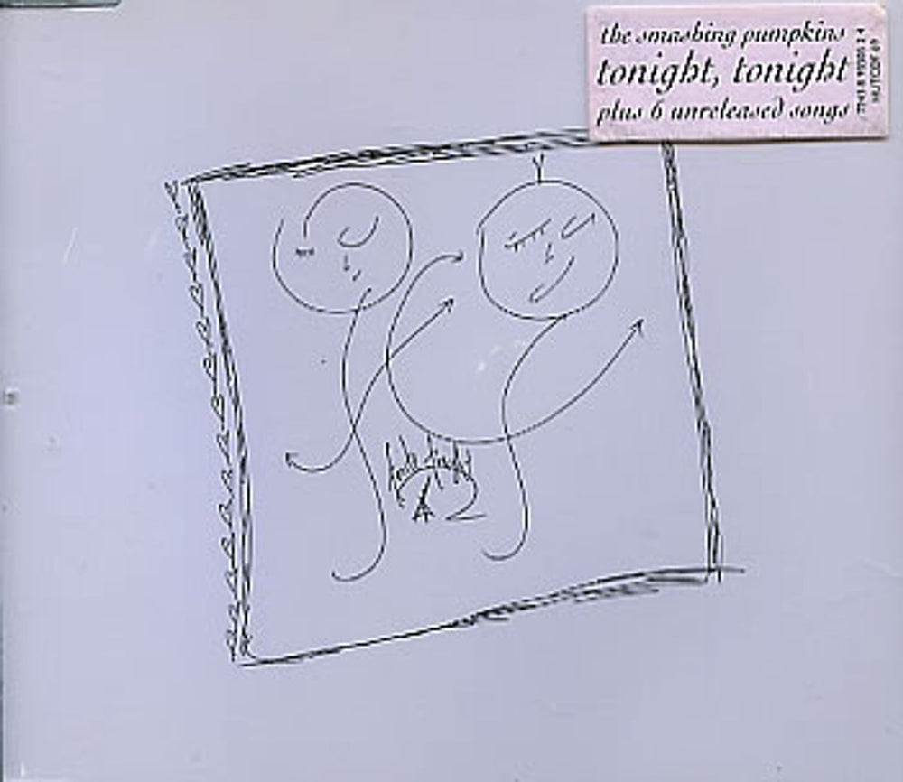 Smashing Pumpkins Tonight Tonight UK CD single (CD5 / 5") HUTCDF69