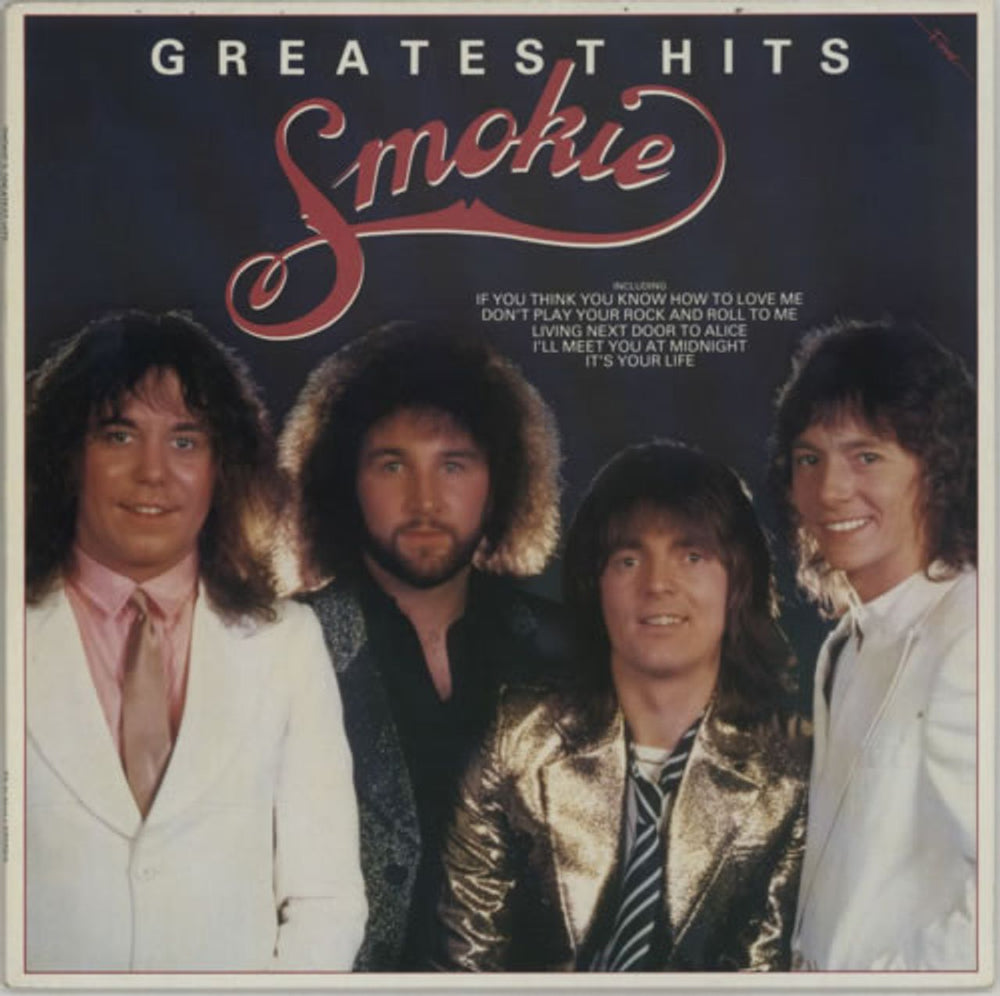 Smokie Greatest Hits UK vinyl LP album (LP record) FA4131141