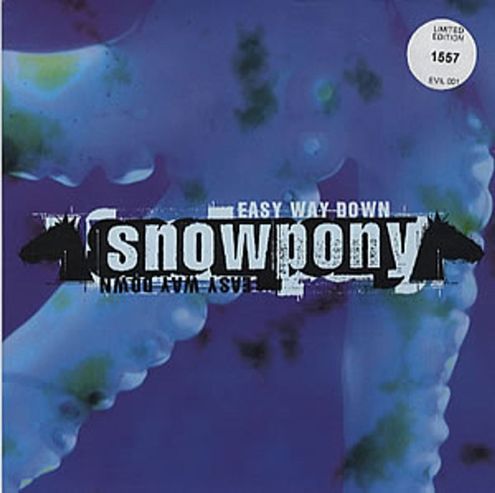 Snowpony Easy Way Down UK 7" vinyl single (7 inch record / 45) EVIL001