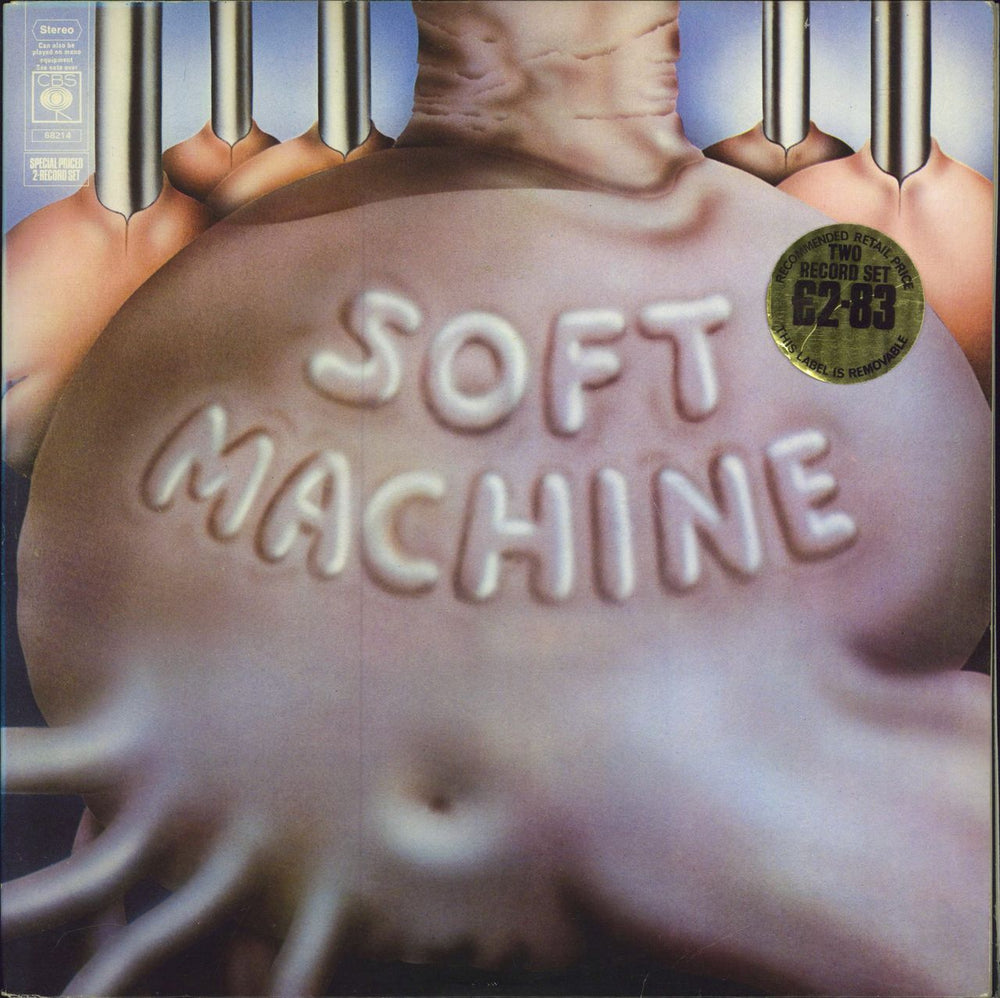 Soft Machine Six - Stickered sleeve - EX UK 2-LP vinyl record set (Double LP Album) 68214