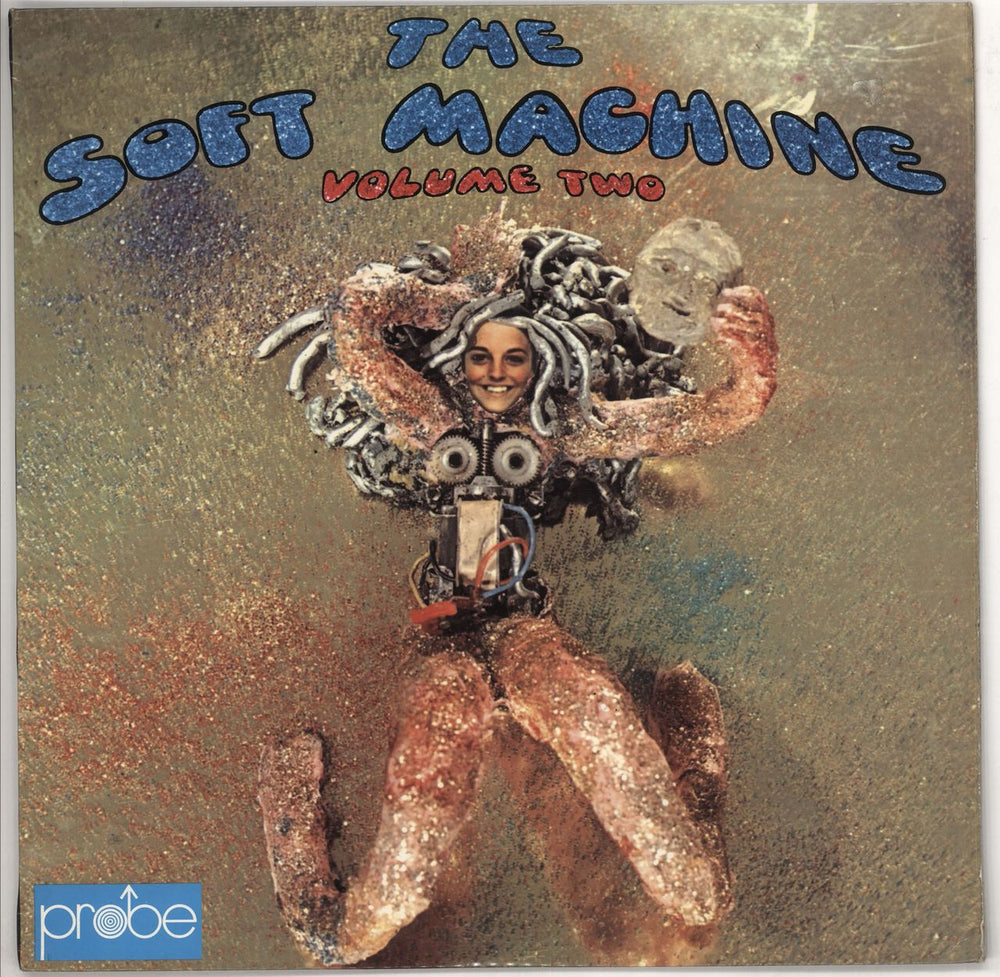 Soft Machine Volume Two - 2nd - Pink Label UK vinyl LP album (LP record) SPB1002