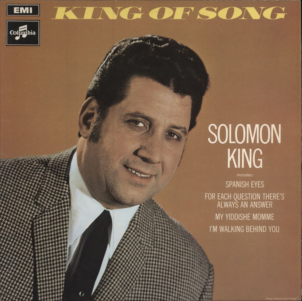 Solomon King King Of Song UK vinyl LP album (LP record) SX6344