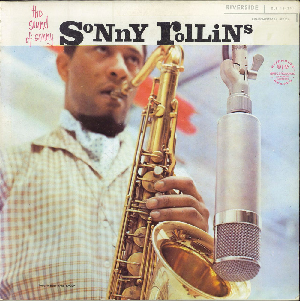 Sonny Rollins The Sound Of Sonny UK vinyl LP album (LP record) RLP12-241