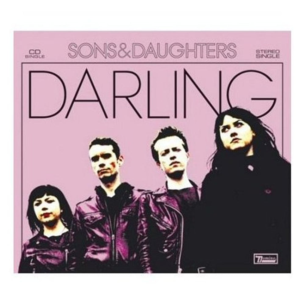 Sons And Daughters Darling UK CD single (CD5 / 5") RUG271CD