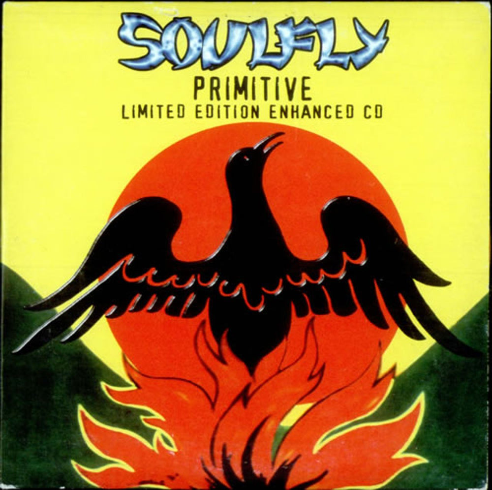 Soulfly Primitive - Limited Edition Enhanced CD US Promo CD-ROM RRPROMO556