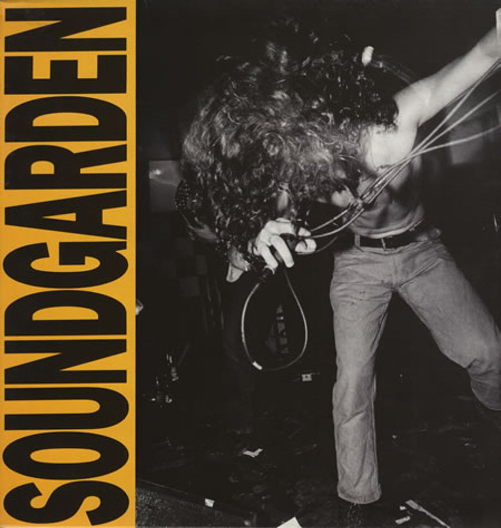 Soundgarden Louder Than Love UK vinyl LP album (LP record) AMA5252