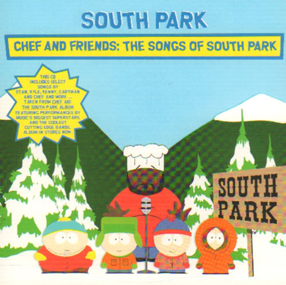 South Park Chef And Friends US Promo CD album (CDLP) CSK41670