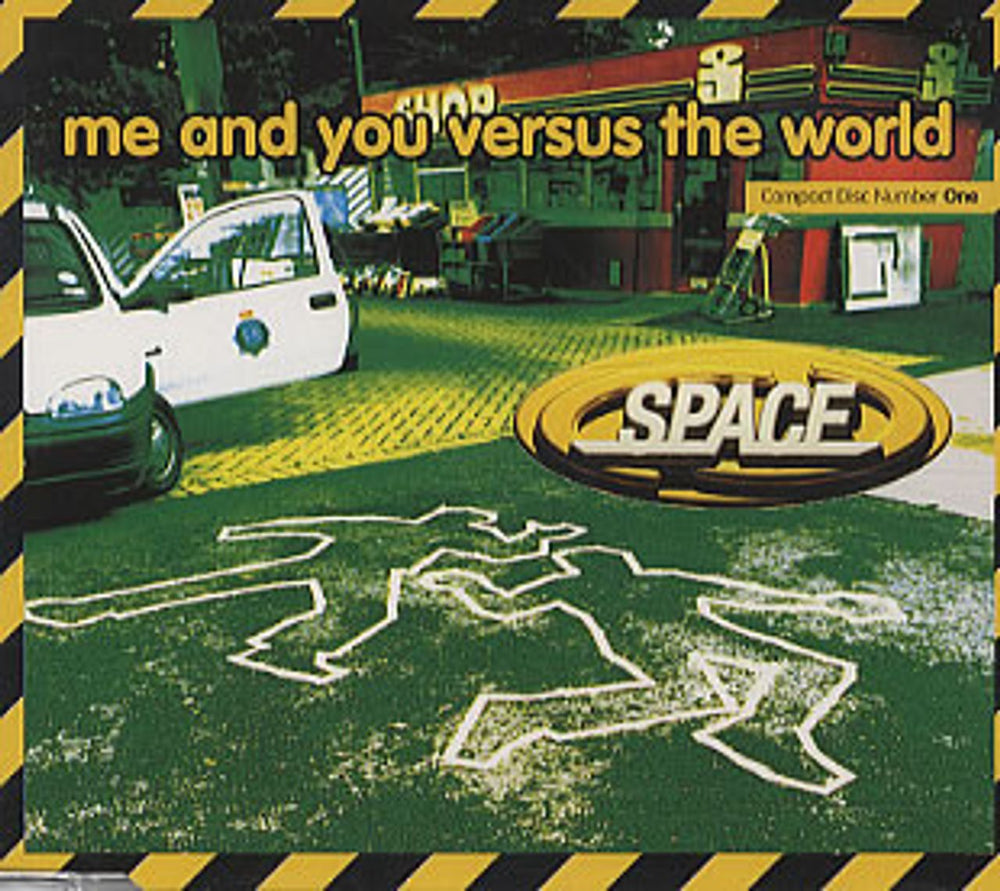 Space (90s) Me And You Versus The World UK 2-CD single set (Double CD single) CD/XGUT4