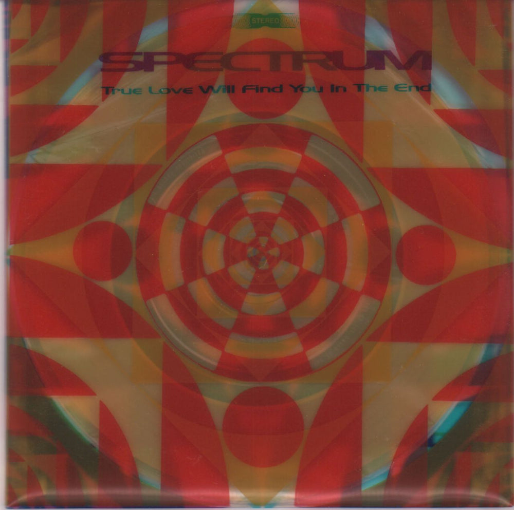 Spectrum (90s) True Love Will Find You In The End - Yellow Vinyl UK 7" vinyl single (7 inch record / 45) ORE44