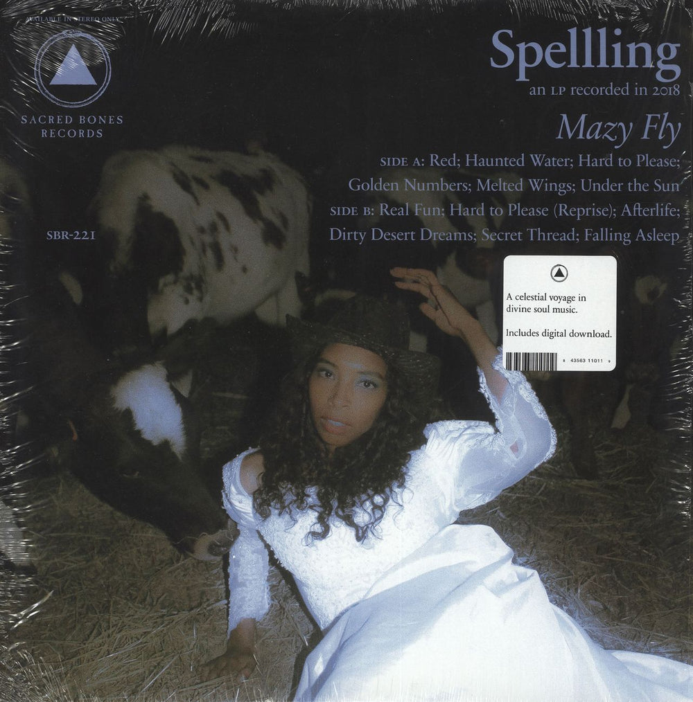 Spelllling Mazy Fly + Poster + Shrinkwrap US vinyl LP album (LP record) SBR-221