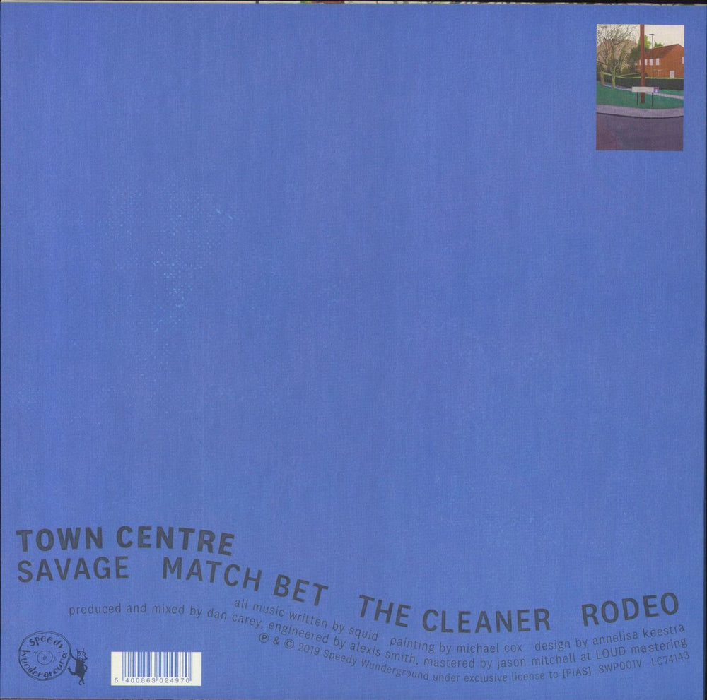 Squid Town Centre UK 12" vinyl single (12 inch record / Maxi-single)