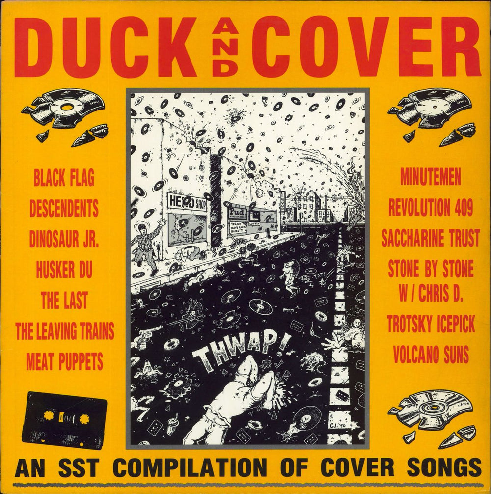SST Records Duck And Cover US vinyl LP album (LP record) SST263