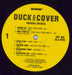 SST Records Duck And Cover US vinyl LP album (LP record) U9-LPDU826019