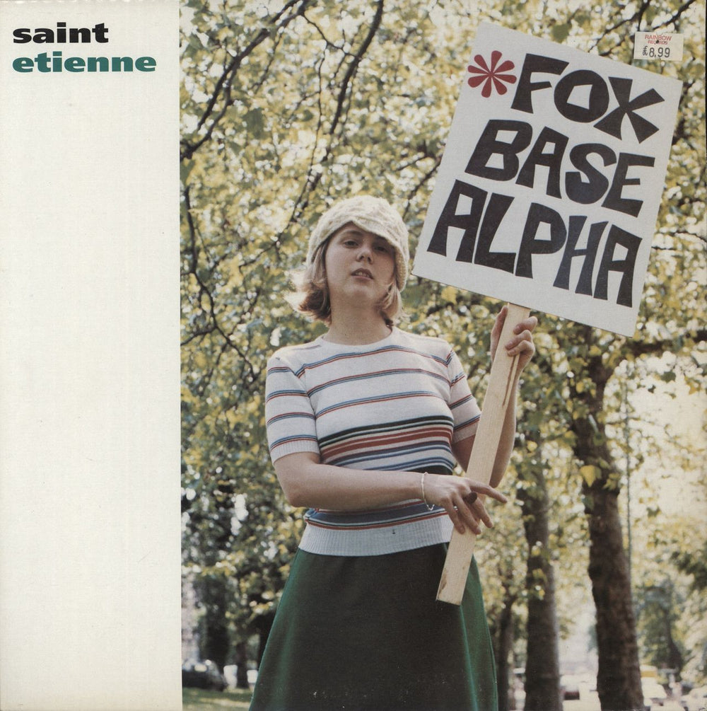 St Etienne Fox Base Alpha - EX UK vinyl LP album (LP record) HVNLP1