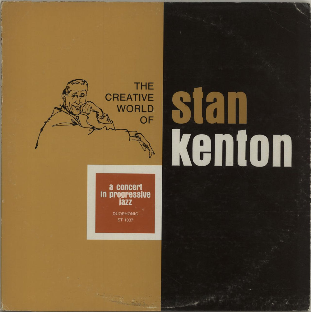 Stan Kenton A Concert In Progressive Jazz US vinyl LP album (LP record) ST1037