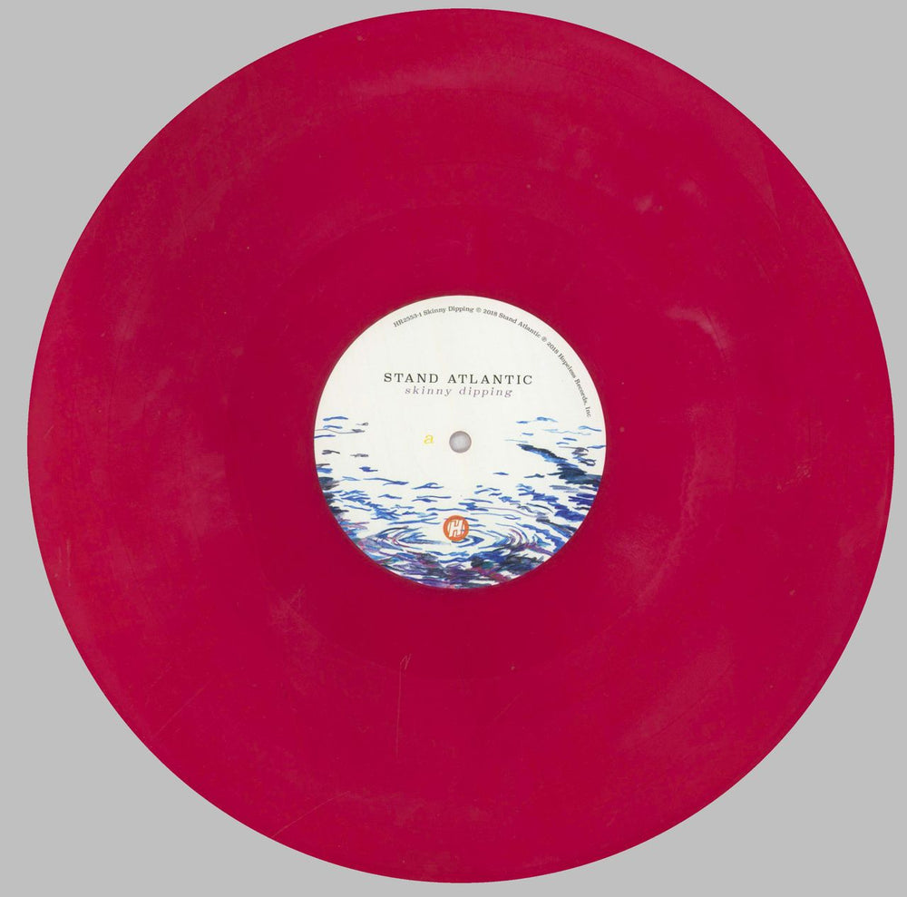Stand Atlantic Skinny Dipping - Red With White Smoke Vinyl UK vinyl LP album (LP record) 54FLPSK826980