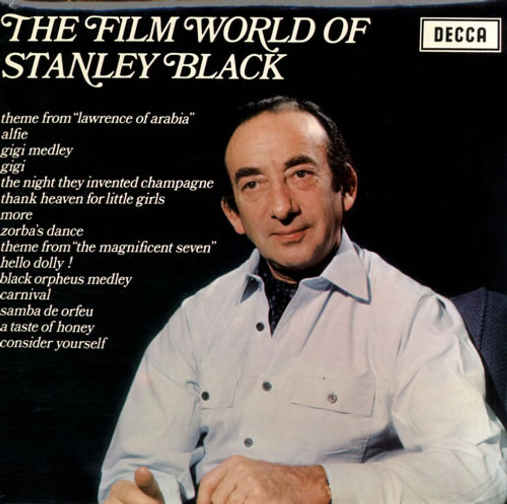 Stanley Black The Film World Of Stanley Black UK vinyl LP album (LP record) SPA60