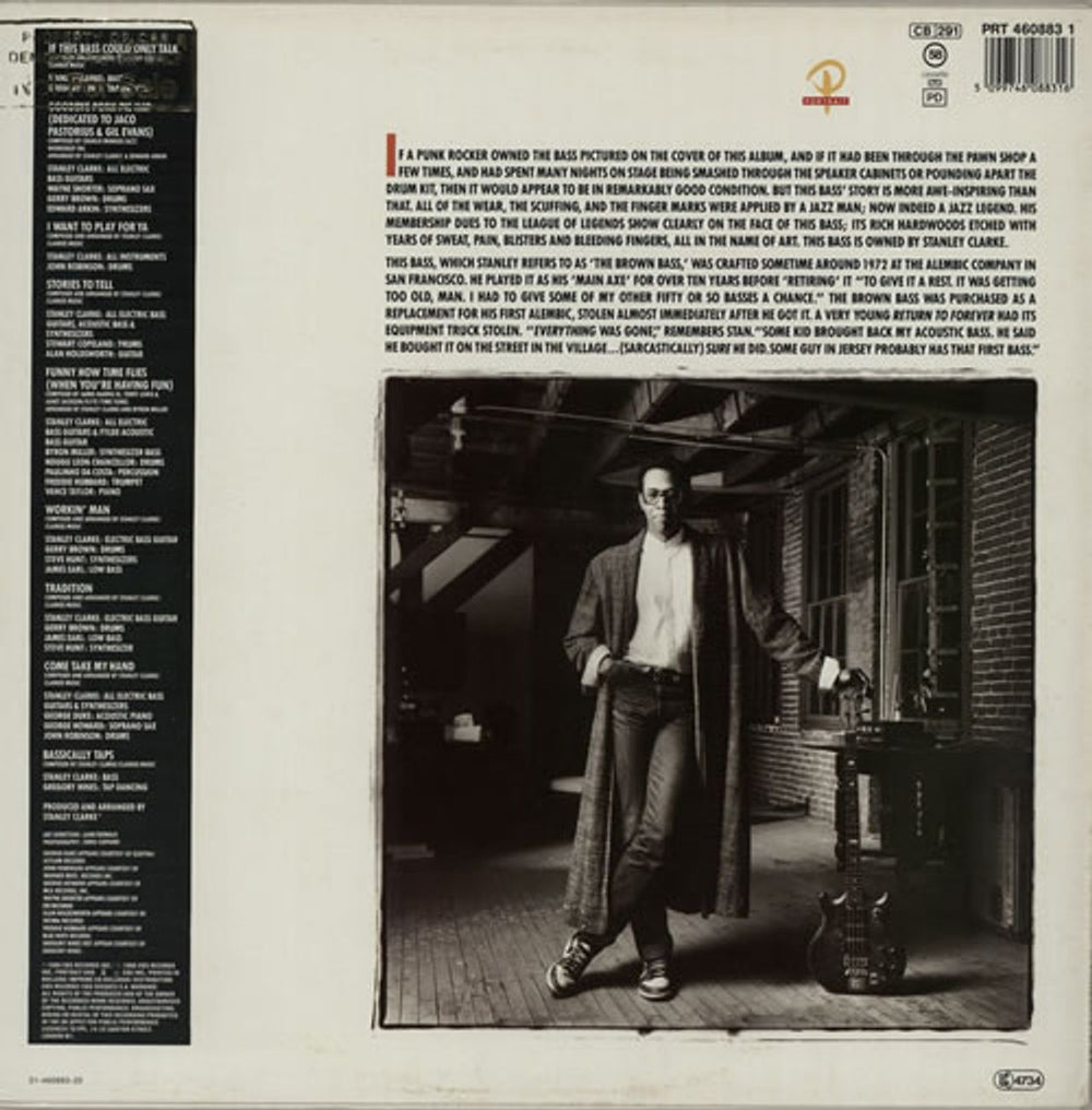 Stanley Clarke If This Bass Could Only Talk Dutch vinyl LP album (LP record) SC8LPIF581198