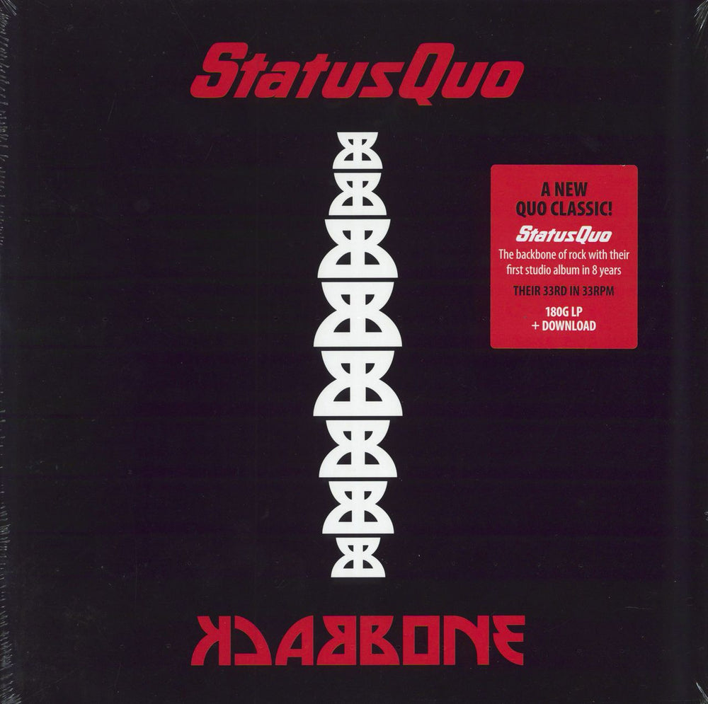 Status Quo Backbone - 180gm - Sealed German vinyl LP album (LP record) 0214199EMU