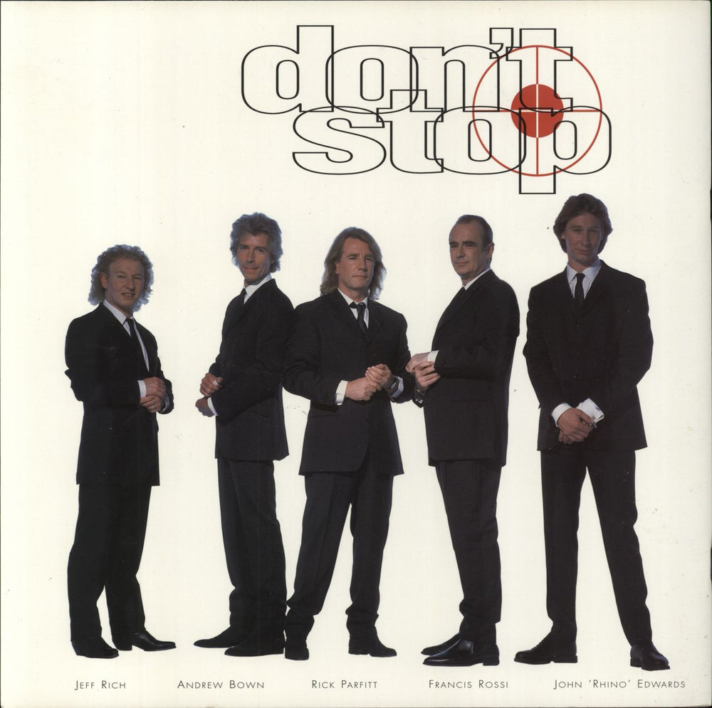 Status Quo Don't Stop + Stub UK tour programme QUOTRDO731756