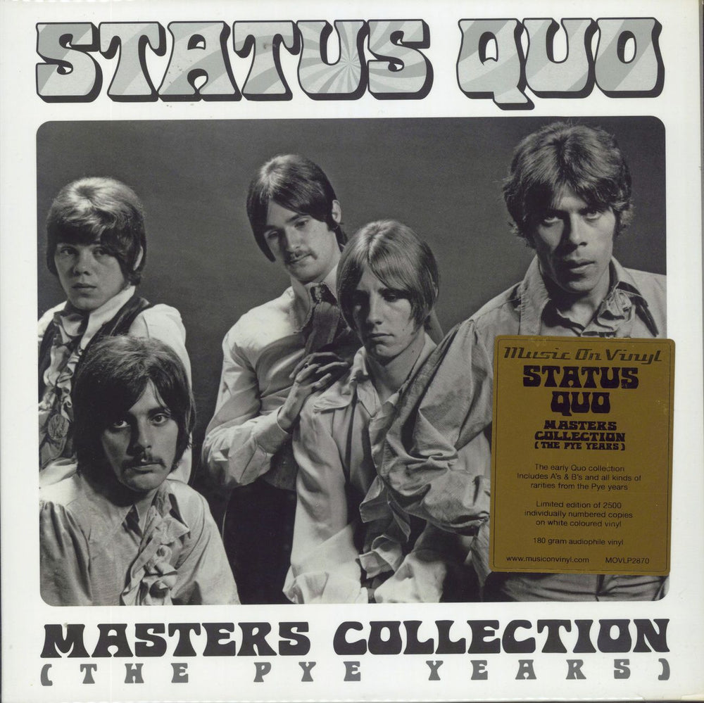 Status Quo Masters Collection (The Pye Years) UK 2-LP vinyl record set (Double LP Album) MOVLP2870