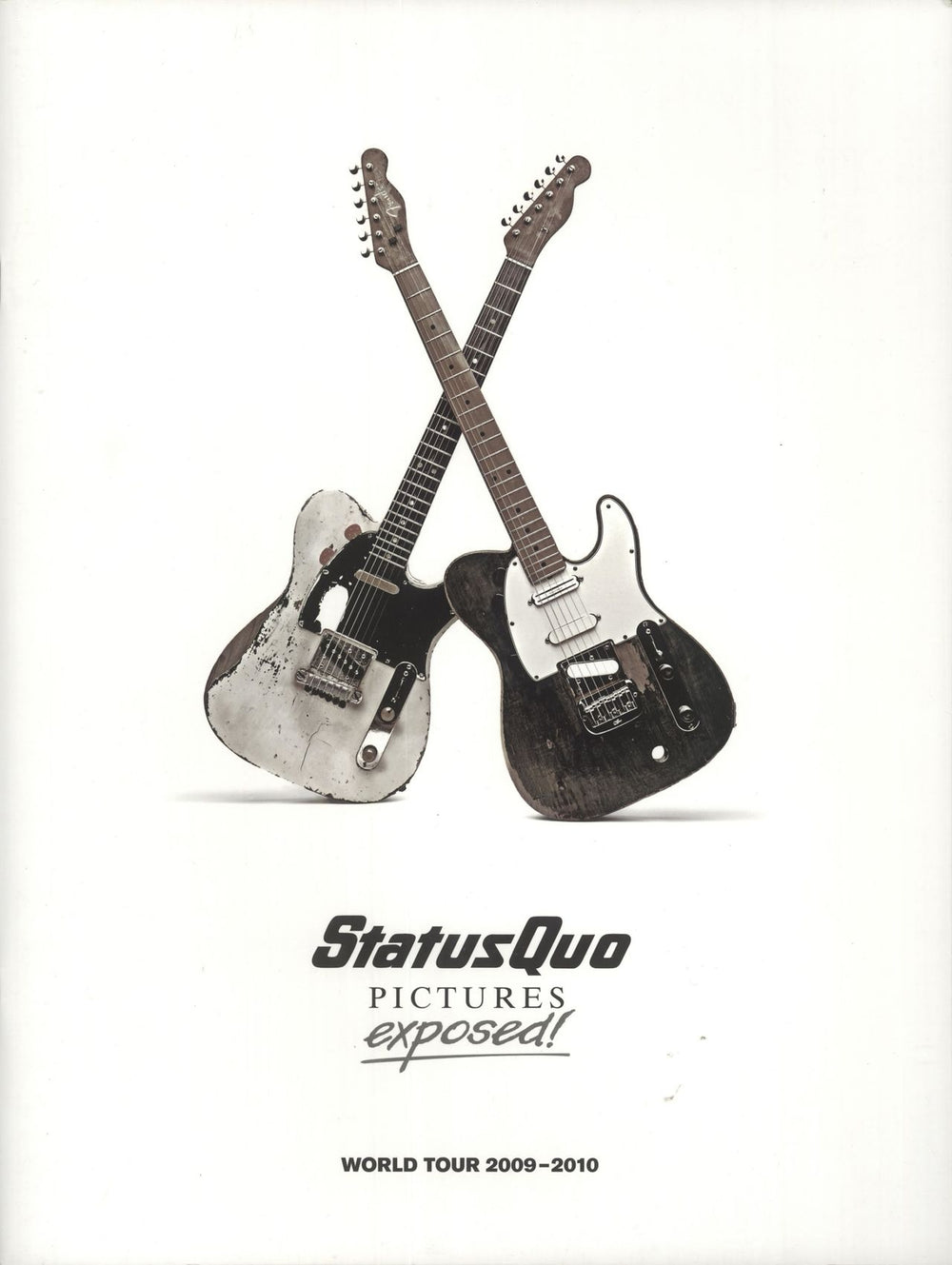 Status Quo Pictures Exposed! - World Tour 2009-2010 UK tour programme TOUR PROGRAMME
