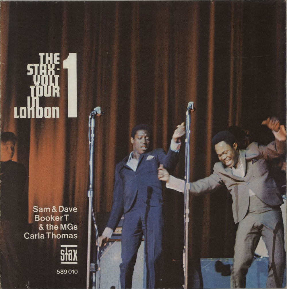 Stax The Stax-Volt Tour In London 1 UK vinyl LP album (LP record) 589010