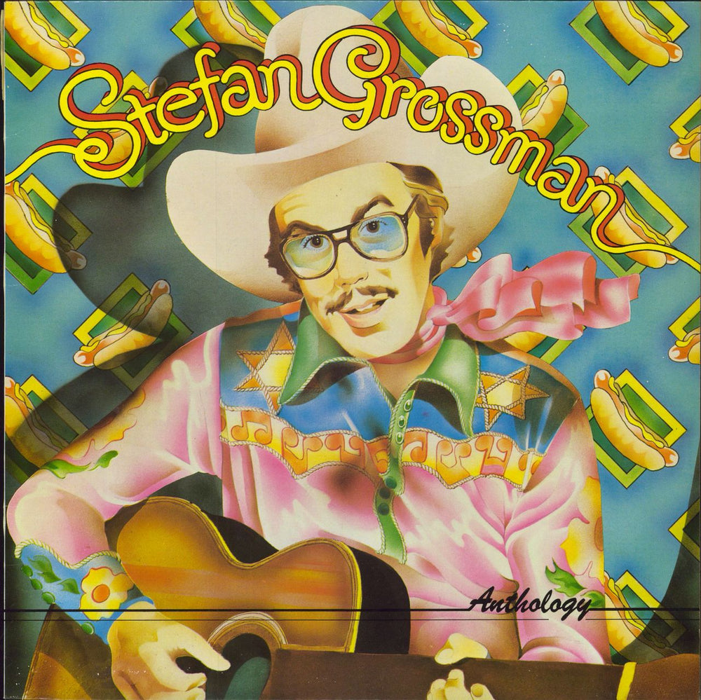 Stefan Grossman Anthology UK vinyl LP album (LP record) MTRA2015