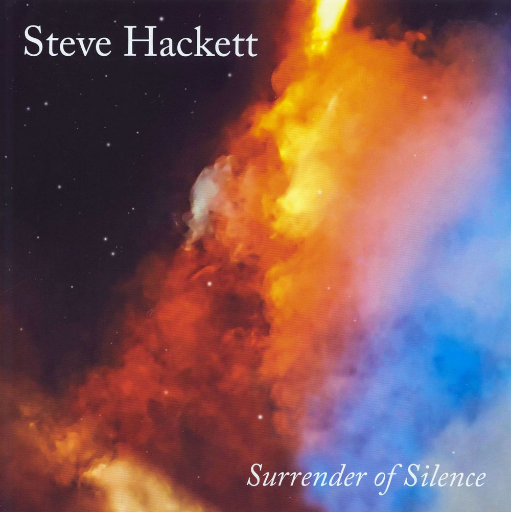 Steve Hackett Surrender Of Silence - Orange Vinyl + CD UK 2-LP vinyl record set (Double LP Album)