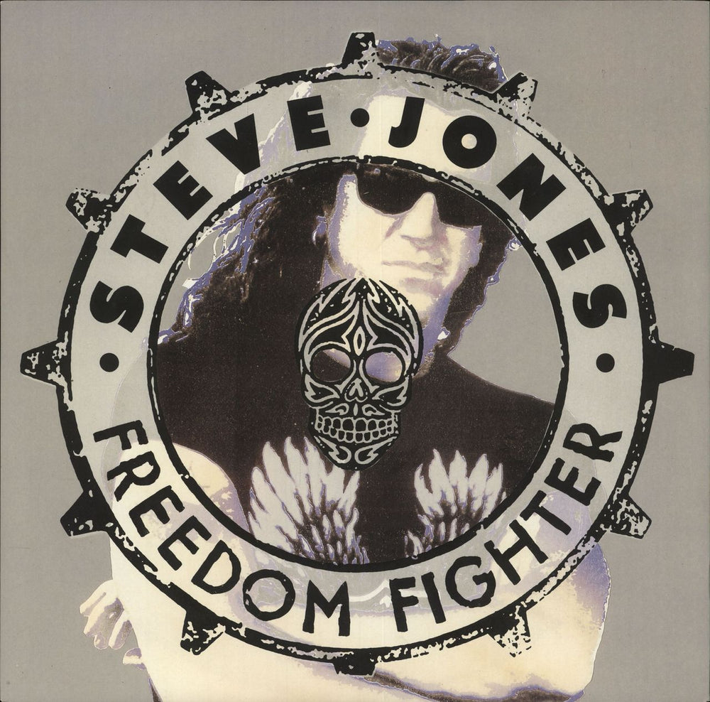 Steve Jones Freedom Fighters UK 12" vinyl single (12 inch record / Maxi-single) MCAT1371