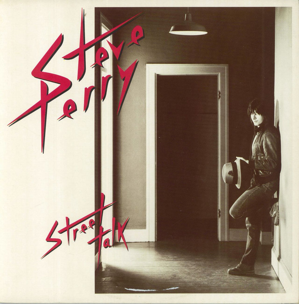Steve Perry (Journey) Street Talk UK vinyl LP album (LP record) CBS25967