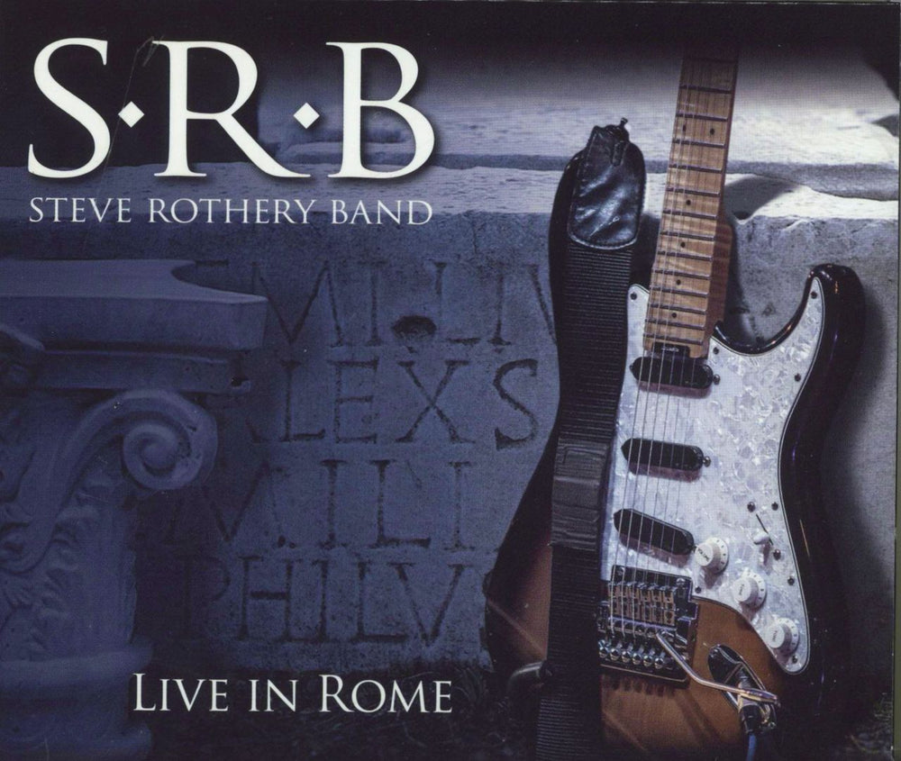 Steve Rothery Live In Rome UK 3-disc CD/DVD Set IOMCD404