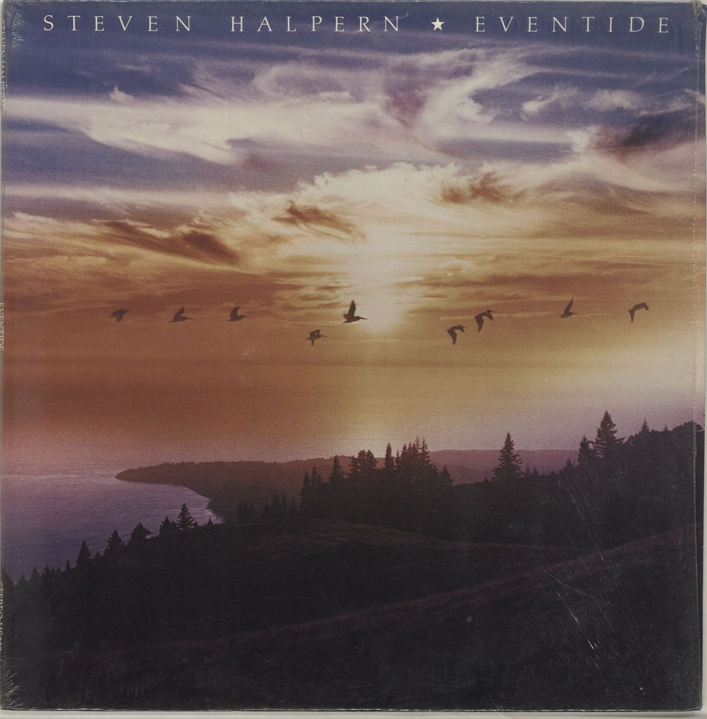 Steven Halpern Eventide US vinyl LP album (LP record) HS808