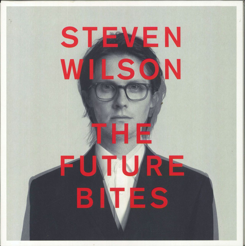 Steven Wilson The Future Bites - 180gm Red Vinyl UK vinyl LP album (LP record) CAROL021LPC