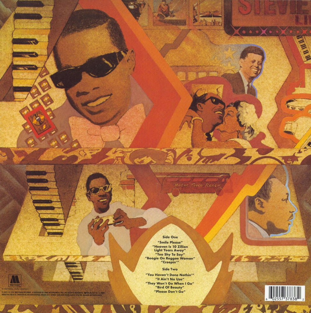 Stevie Wonder Fulfillingness' First Finale - 180g UK vinyl LP album (LP record) 602557378382