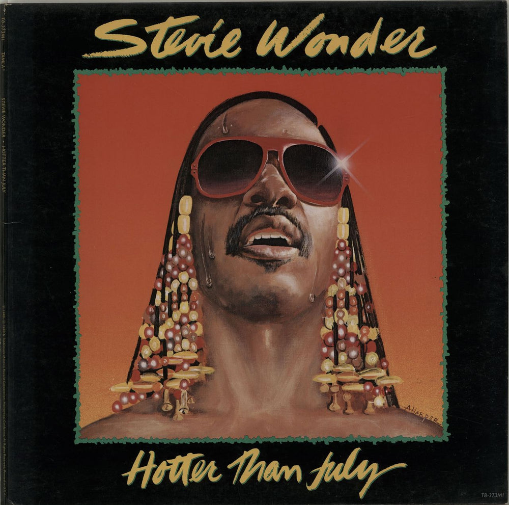 Stevie Wonder Hotter Than July - EX US vinyl LP album (LP record) T8-373M1