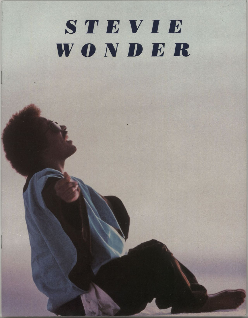 Stevie Wonder Stevie Wonder UK tour programme tour programme